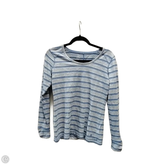 Top Long Sleeve By Talbots In Striped Pattern, Size: Xs