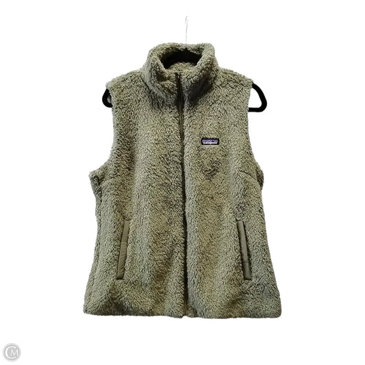 Vest Faux Fur & Sherpa By Patagonia In Green, Size: Xl
