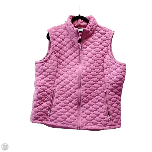 Vest Puffer & Quilted By Free Country In Pink, Size: Xxl
