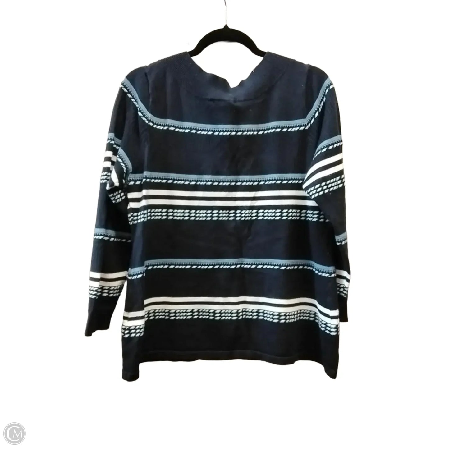 Top Long Sleeve By Christopher And Banks In Blue, Size: Lp