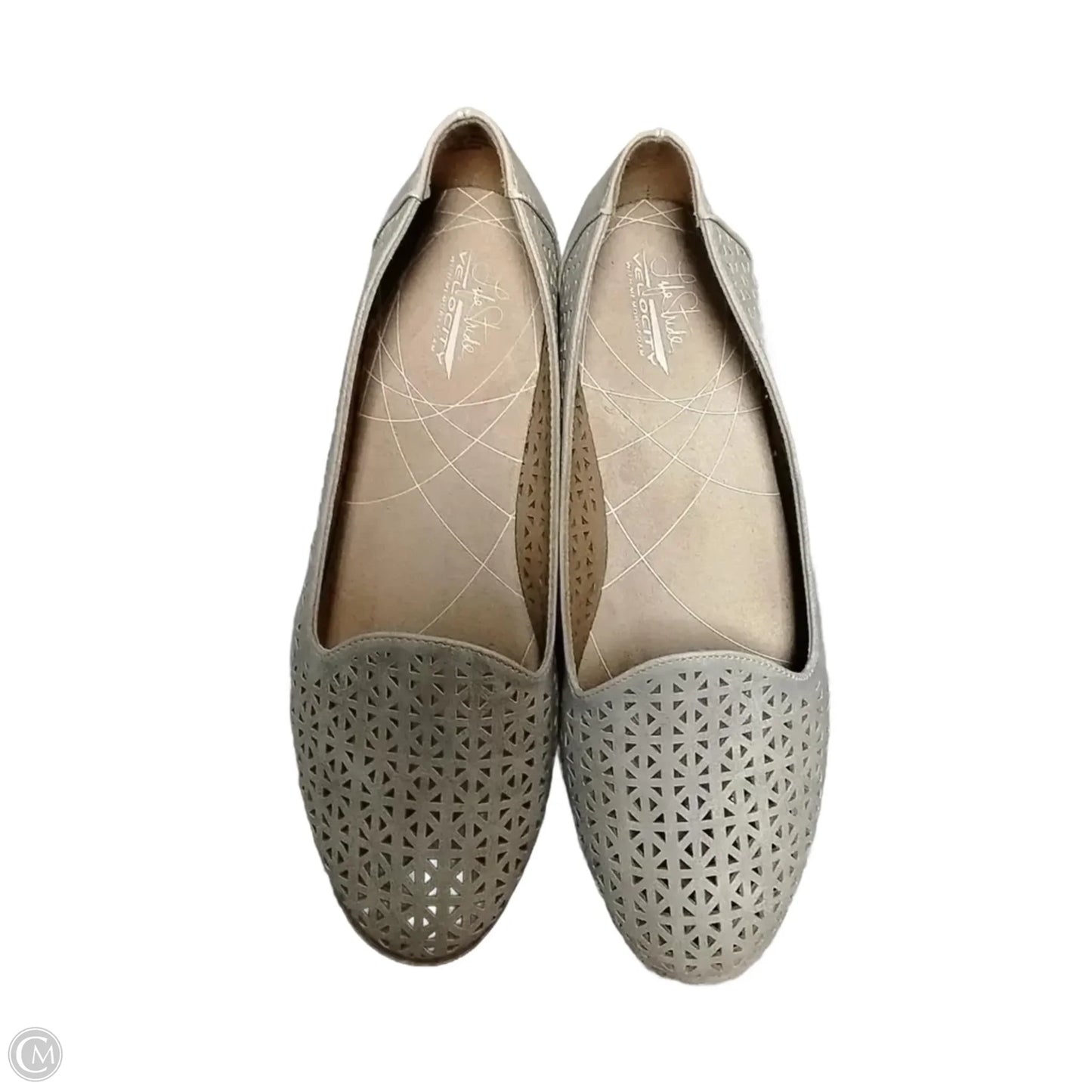 Shoes Flats By Life Stride In Grey, Size: 8.5