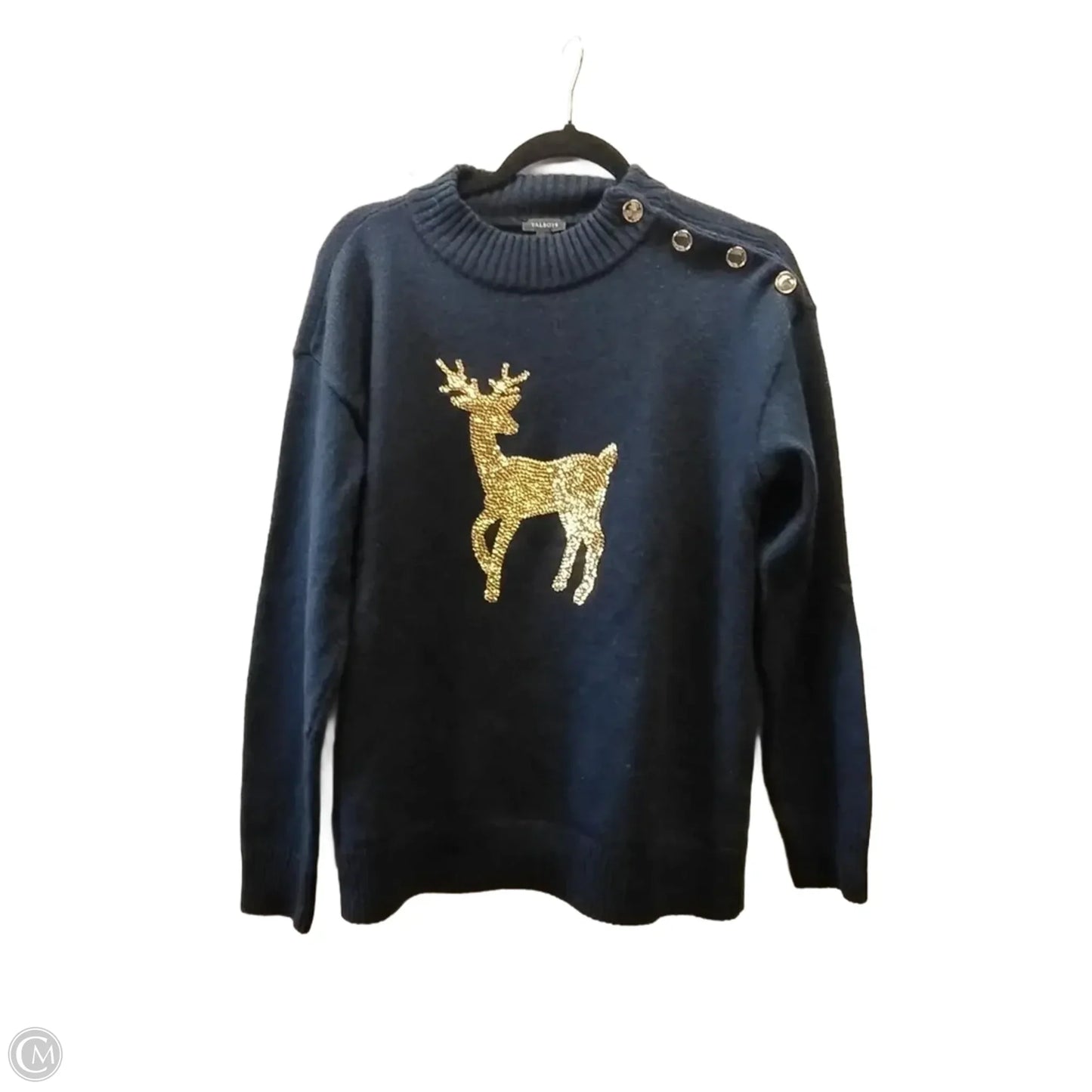 Sweater By Talbots In Blue, Size: M