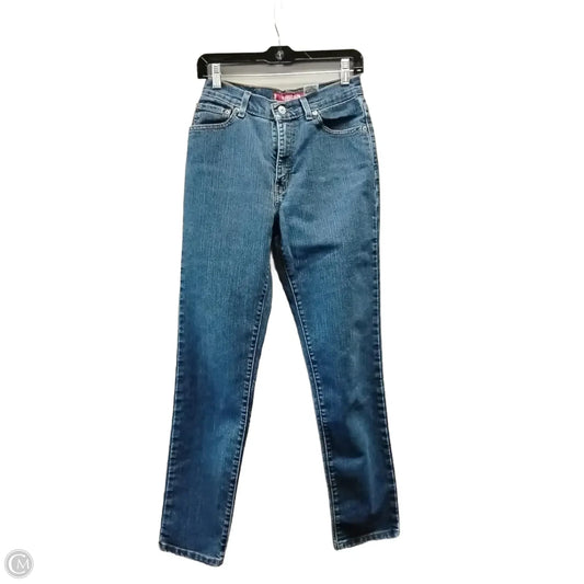 Jeans Skinny By Levis In Blue Denim, Size: 6