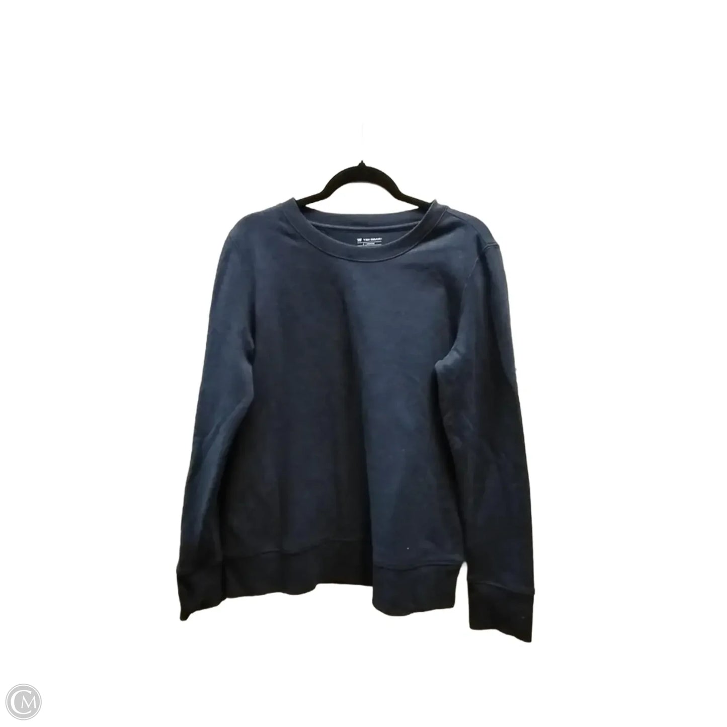 Sweatshirt Crewneck By Tek Gear In Blue, Size: L