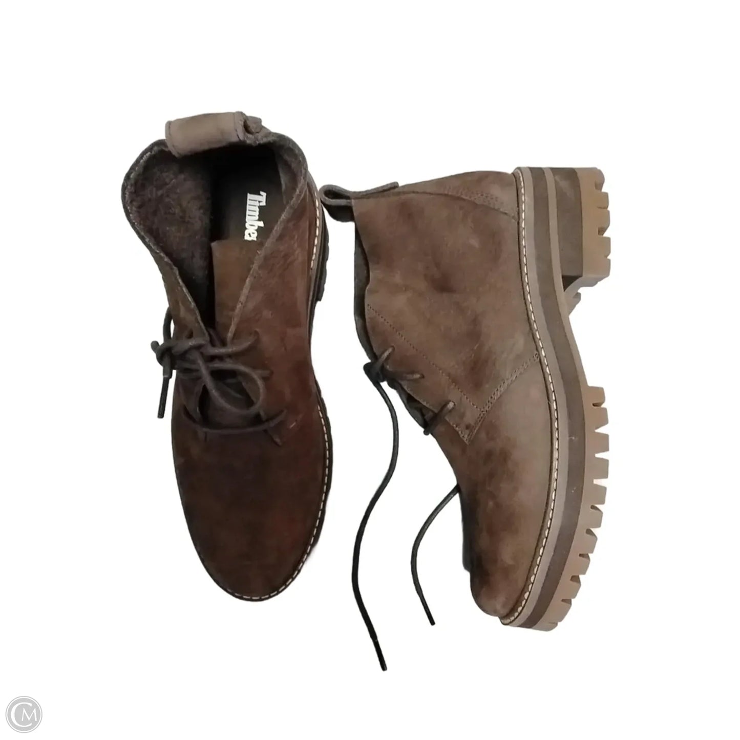 Boots Ankle Flats By Timberland In Brown, Size: 8