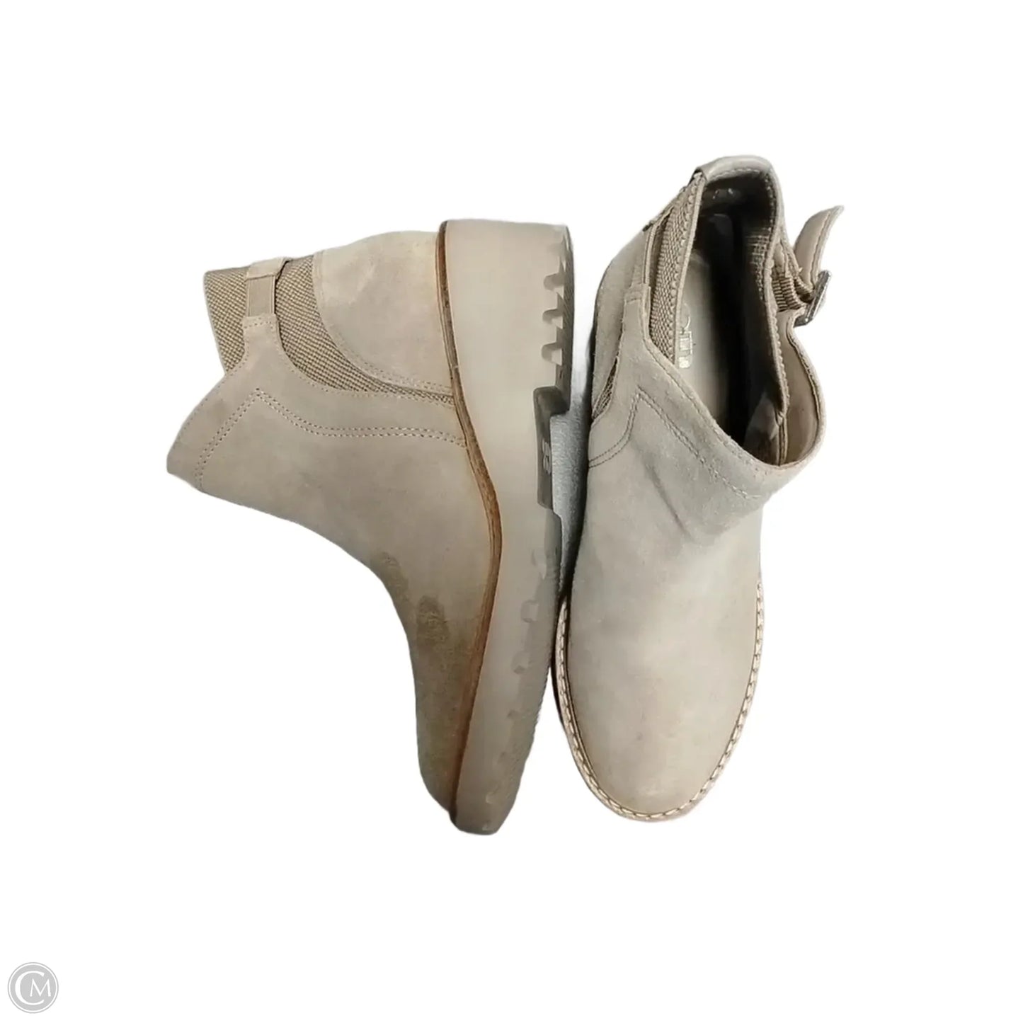 Boots Ankle Heels By Gianni Bini In Brown, Size: 7.5