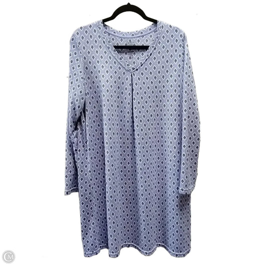 Top Long Sleeve By Croft And Barrow In Purple, Size: L