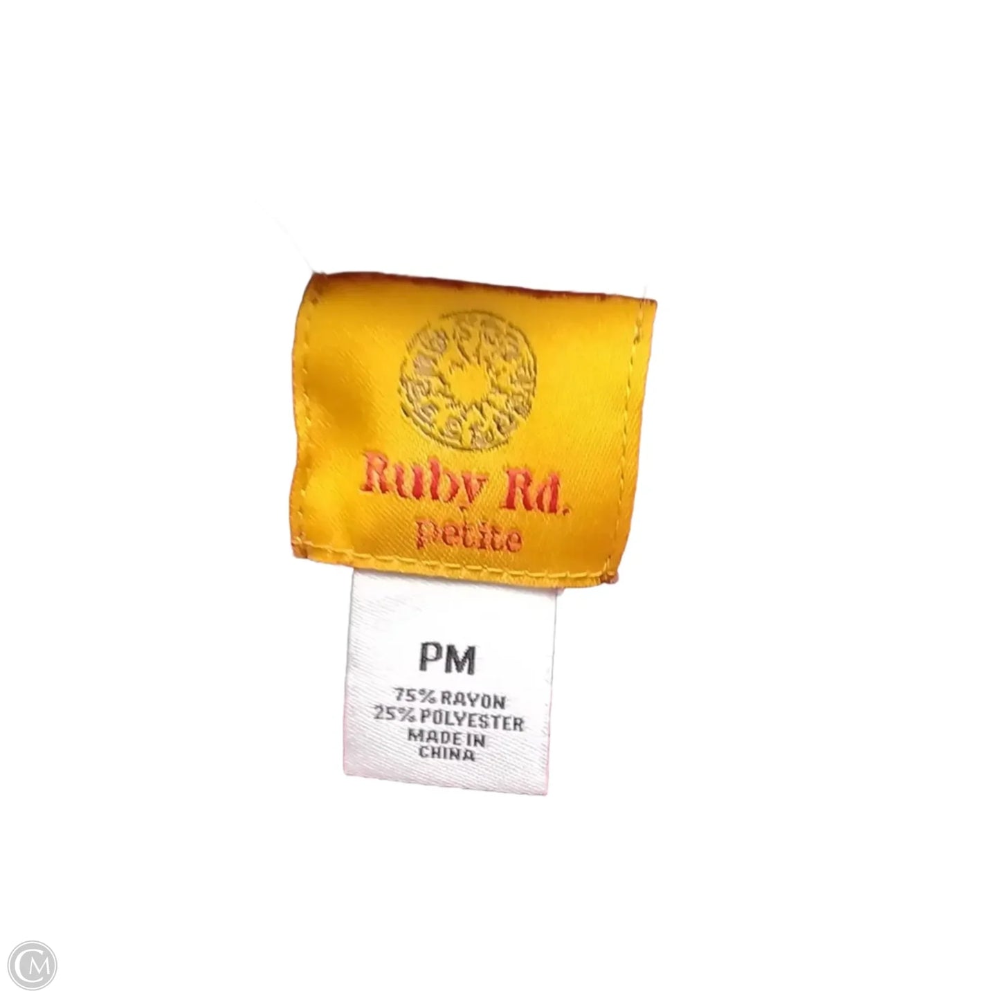 Top Long Sleeve By Ruby Rd In Red, Size: Mp