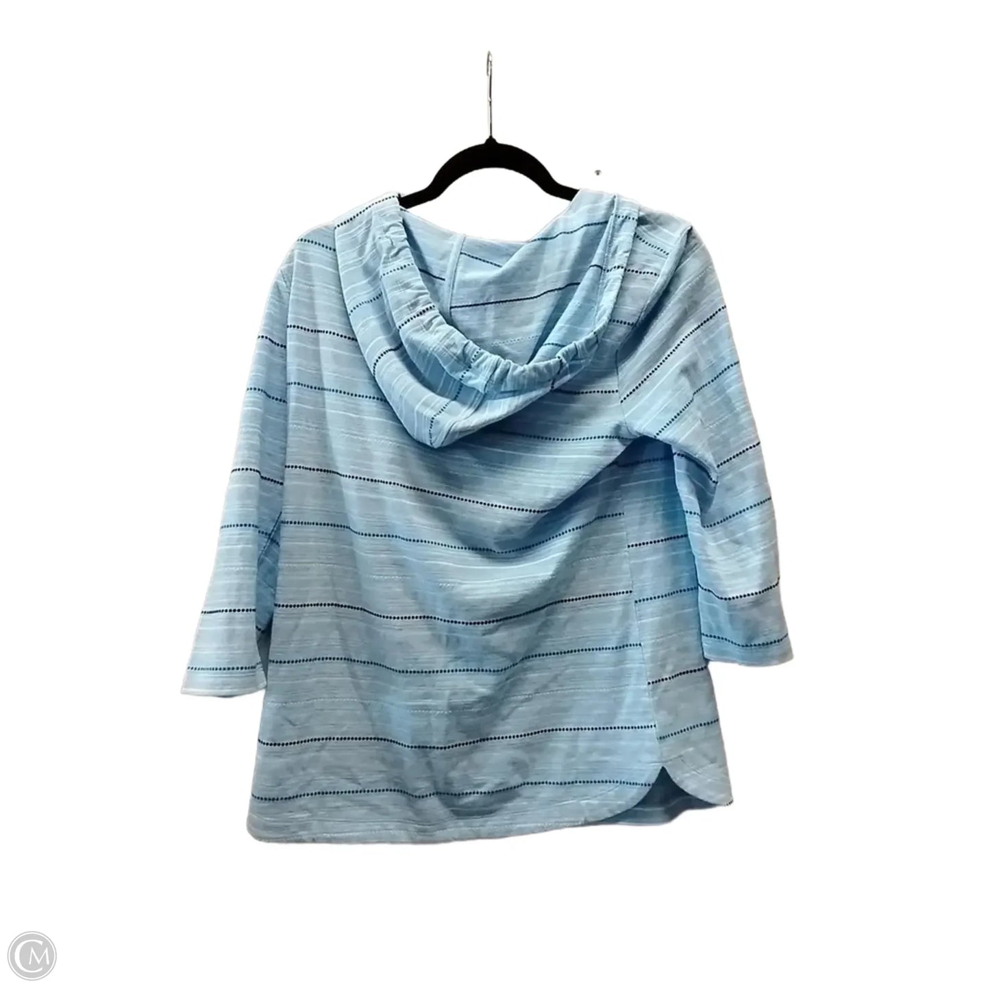 Top Long Sleeve By Talbots In Blue, Size: S