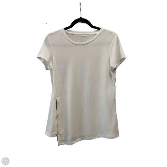 Top Short Sleeve By Premise Studio In White, Size: S