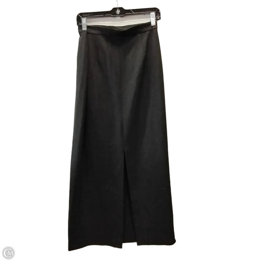 Skirt Maxi By Liz Claiborne In Black, Size: 8