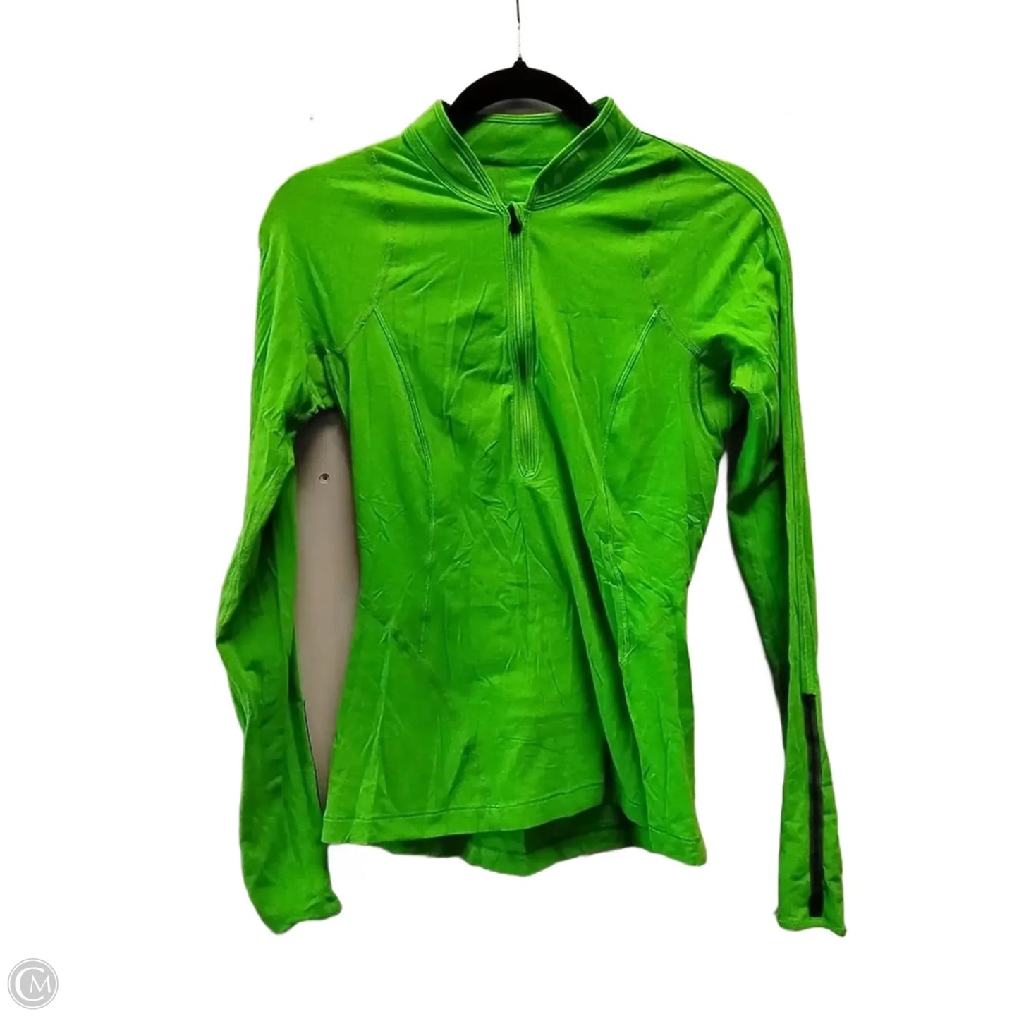 Athletic Jacket By Lululemon In Green, Size: Xl