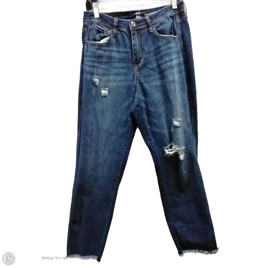 Jeans Boyfriend By Nycc In Blue Denim, Size: 8