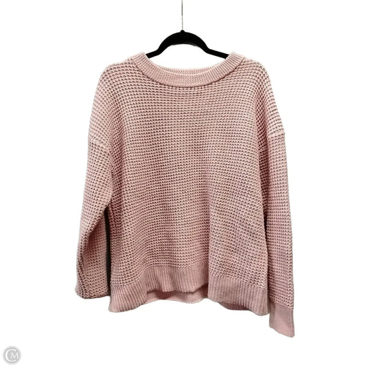 Sweater By Time And Tru In Pink, Size: Xl