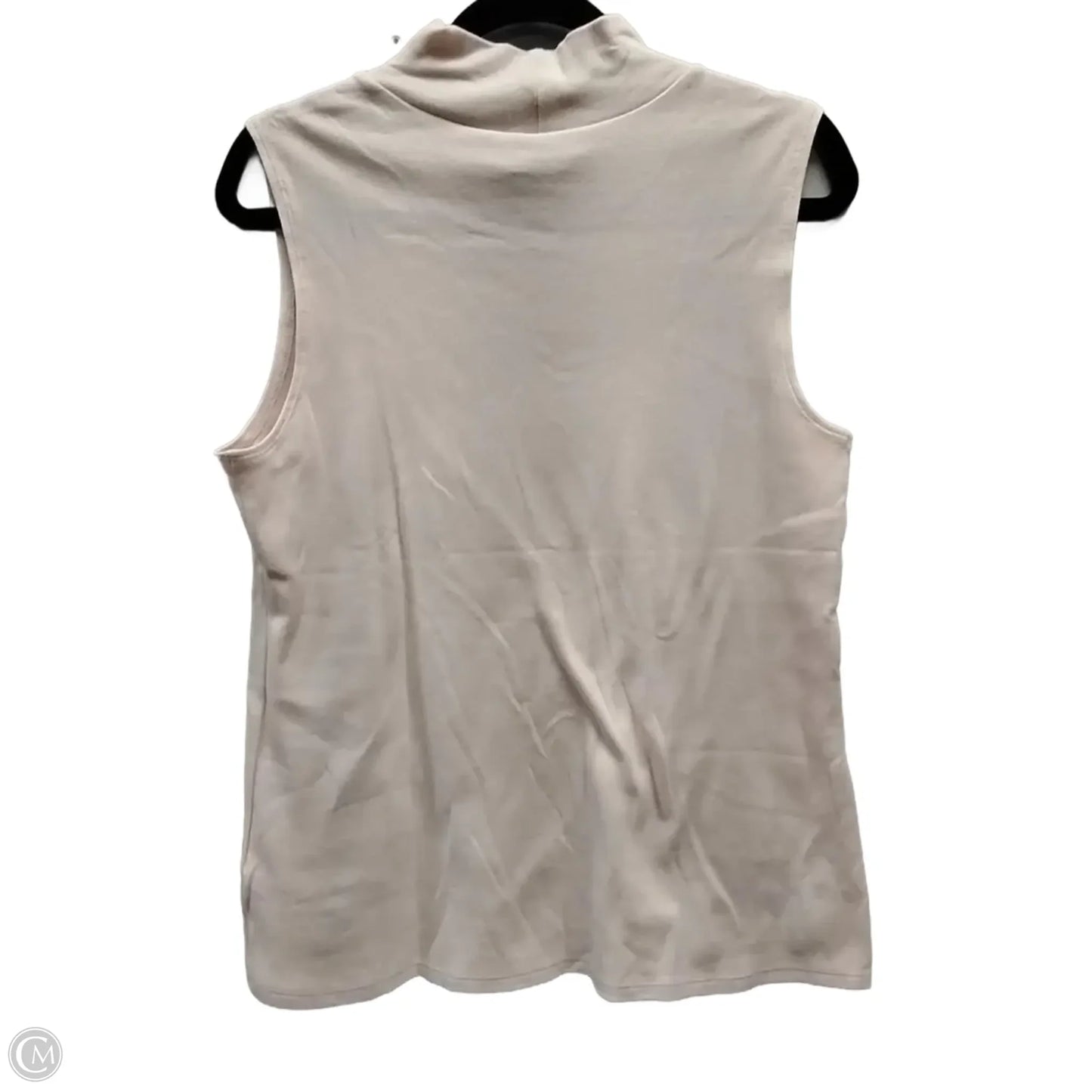 Top Sleeveless By Croft And Barrow In Pink, Size: L