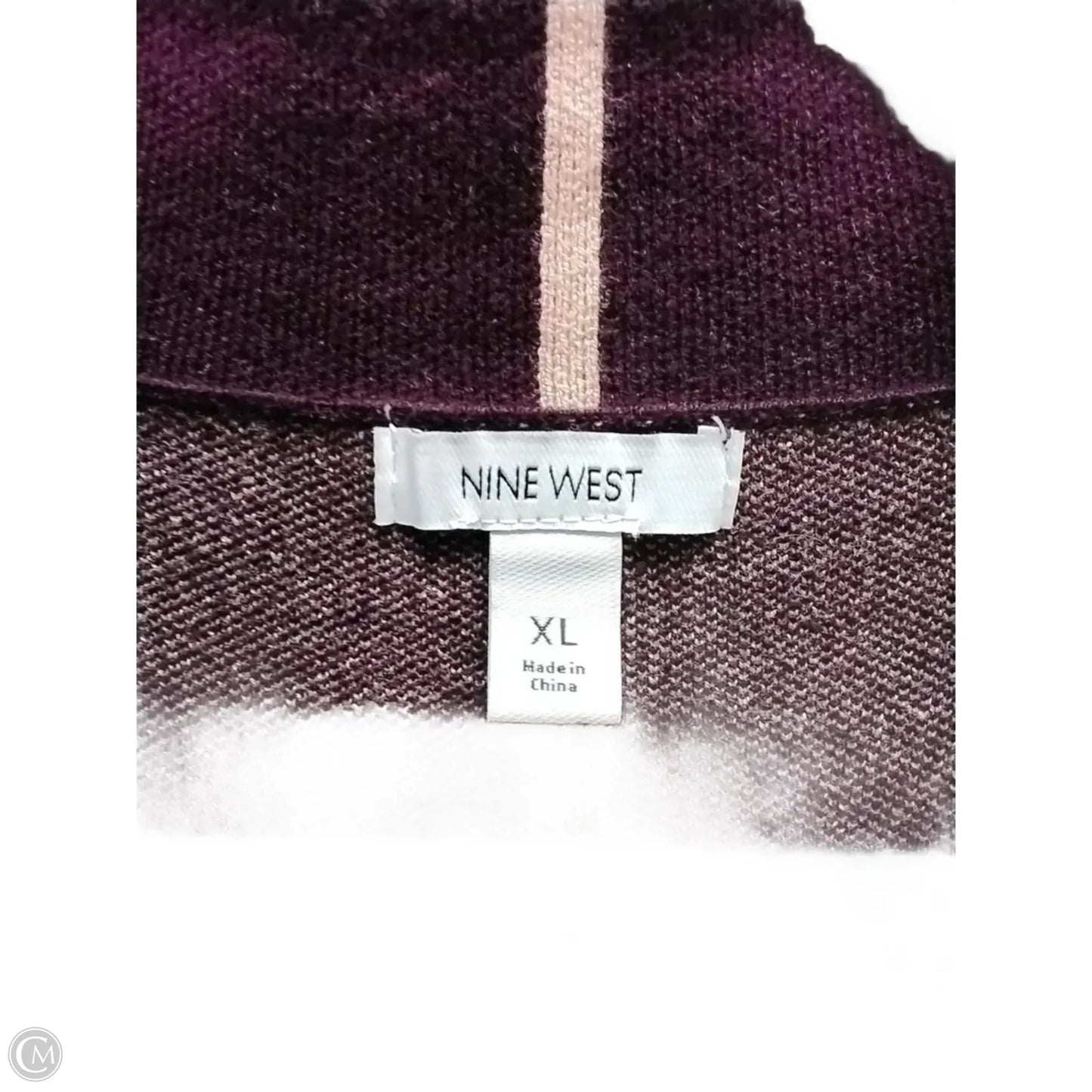 Jacket Other By Nine West In Purple, Size: Xl