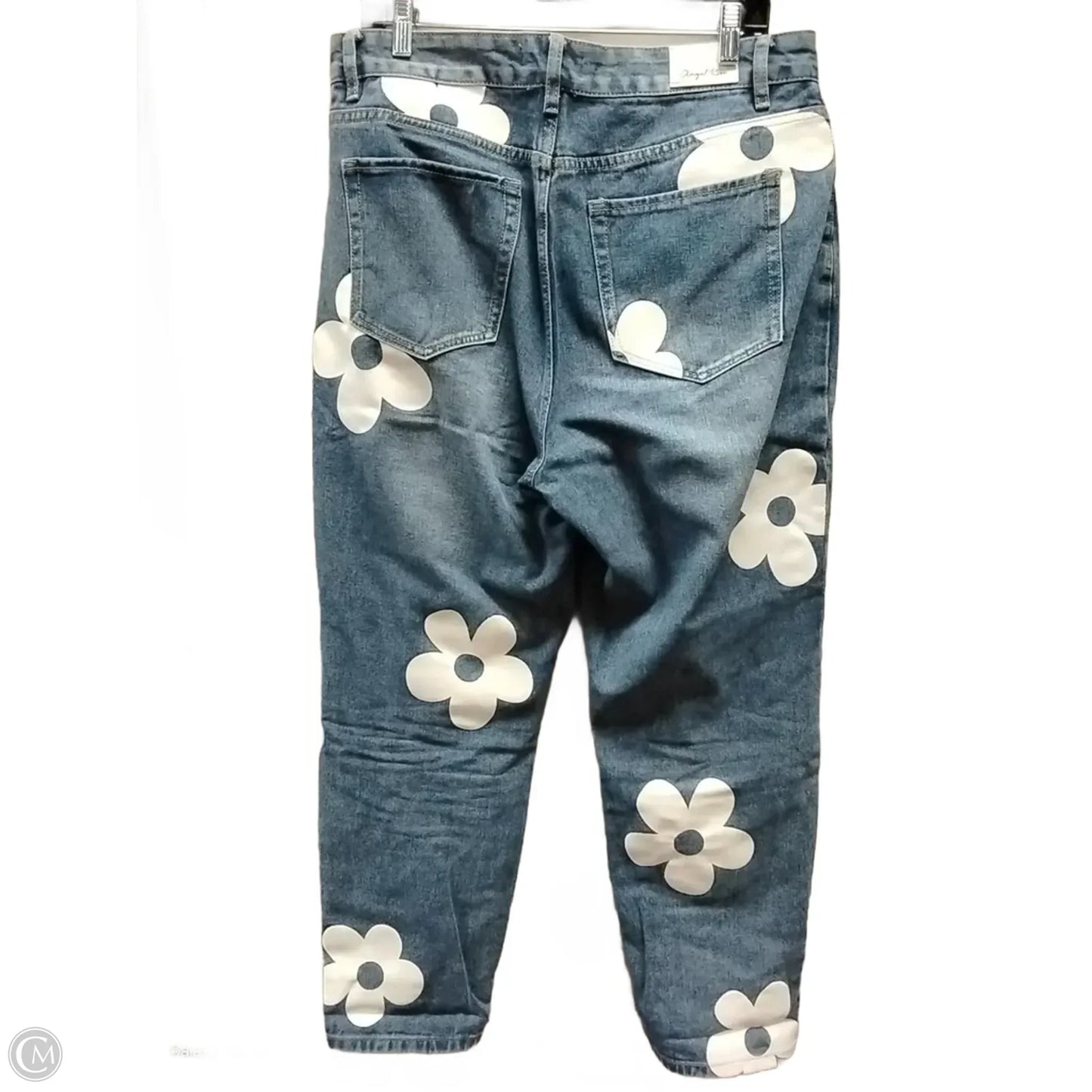 Jeans Wide Leg By Clothes Mentor In Blue Denim, Size: 14