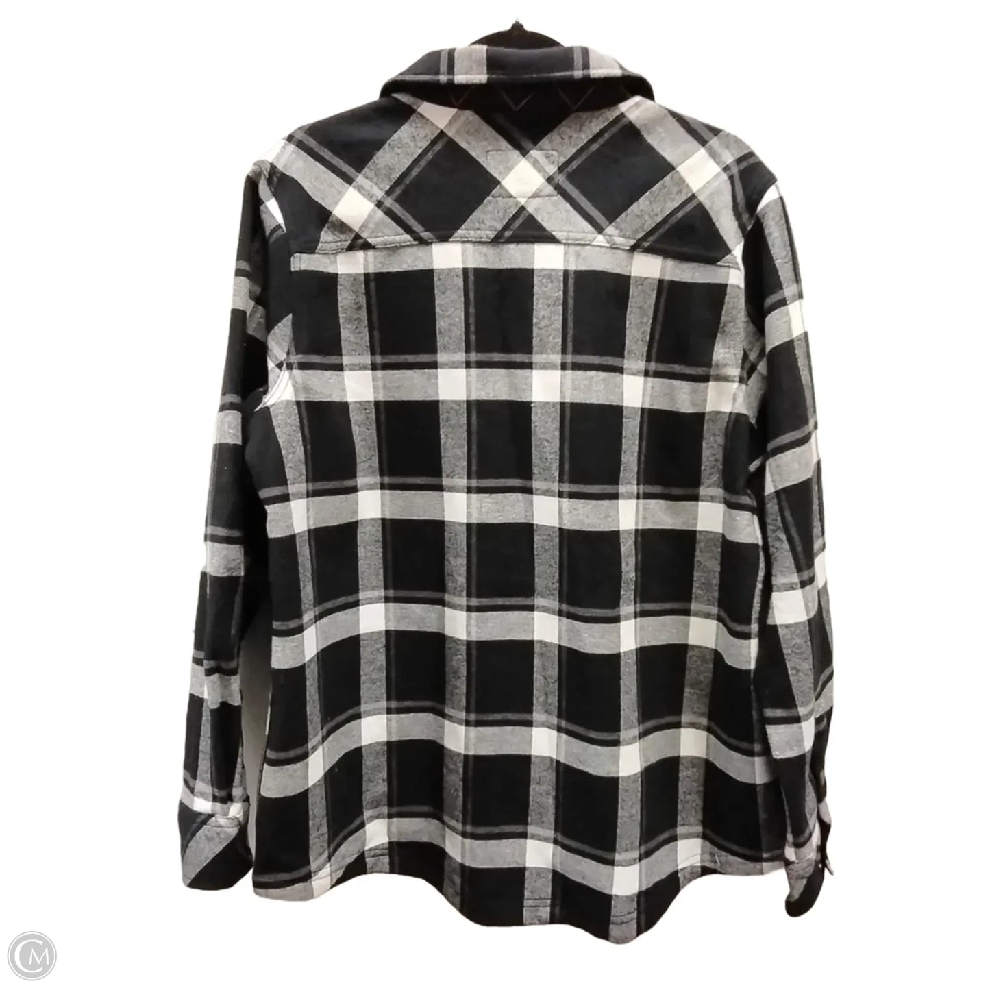 Jacket Shirt By Orvis In Plaid Pattern, Size: Xl