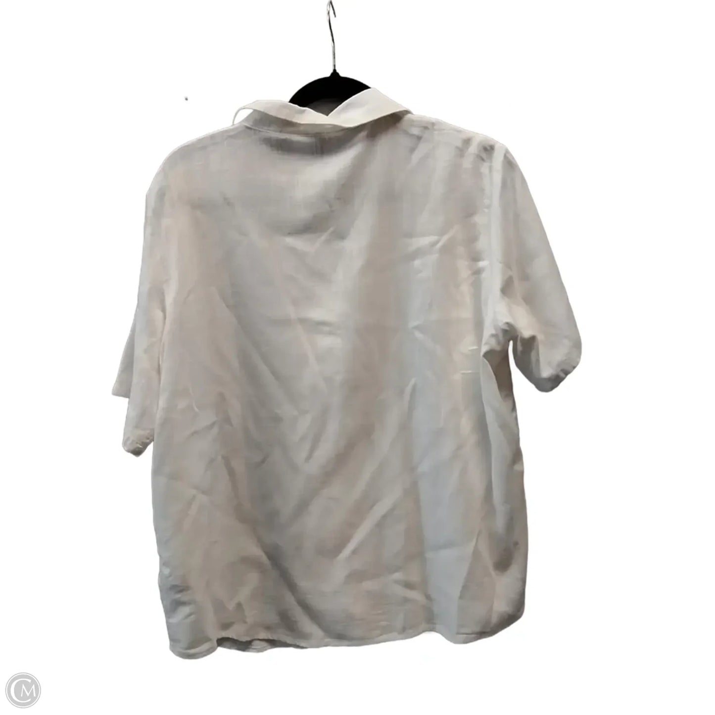 Top Short Sleeve By Divided In White, Size: S