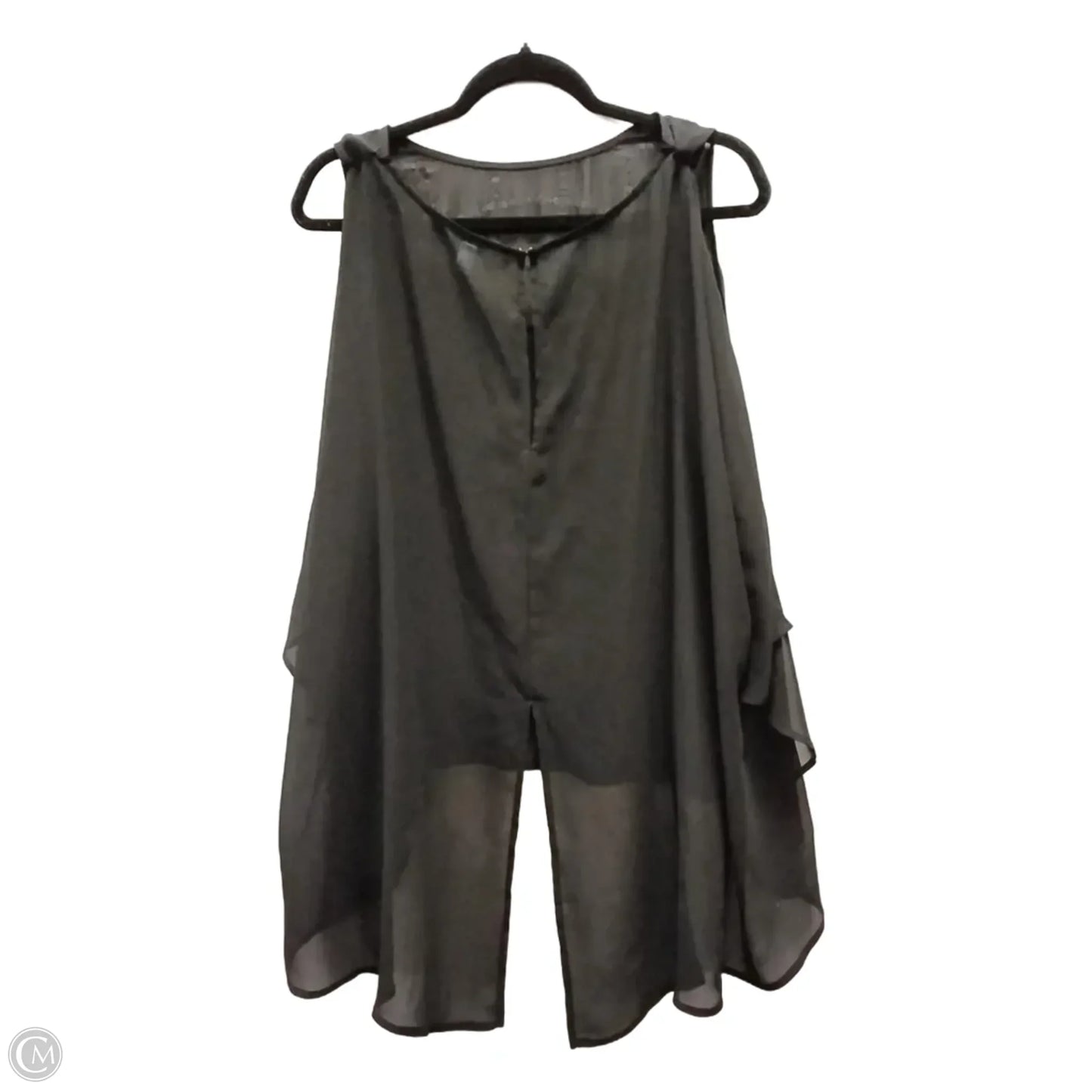 Blouse Sleeveless By Boutique + In Black, Size: 2x