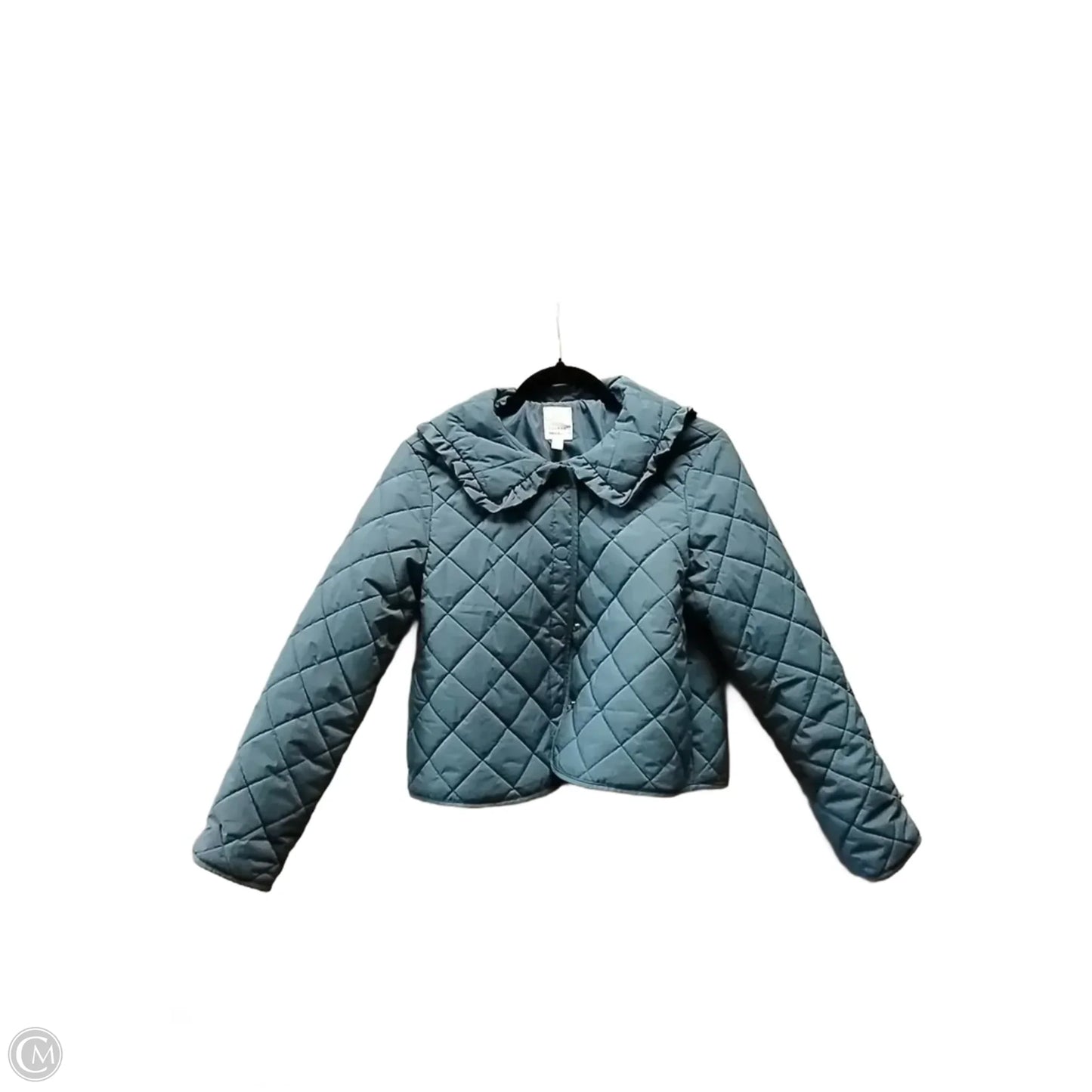 Jacket Puffer & Quilted By Lc Lauren Conrad In Blue, Size: M