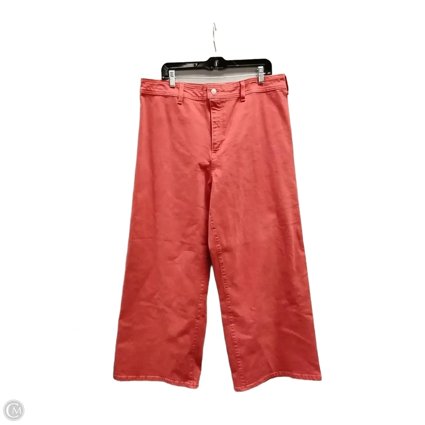Jeans Wide Leg By Universal Standard In Orange, Size: 16