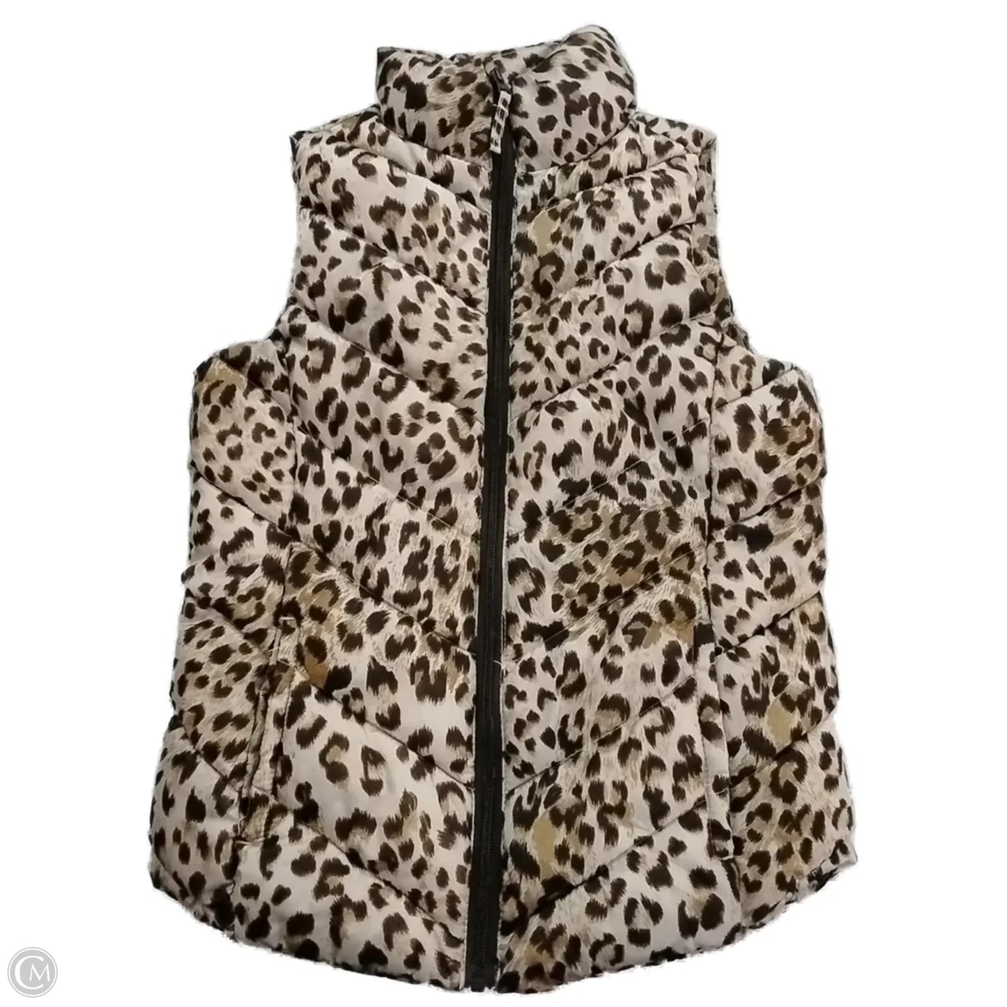Vest Puffer & Quilted By So In Animal Print, Size: Xs