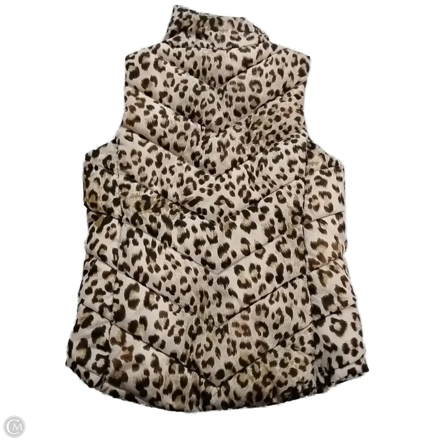 Vest Puffer & Quilted By So In Animal Print, Size: Xs