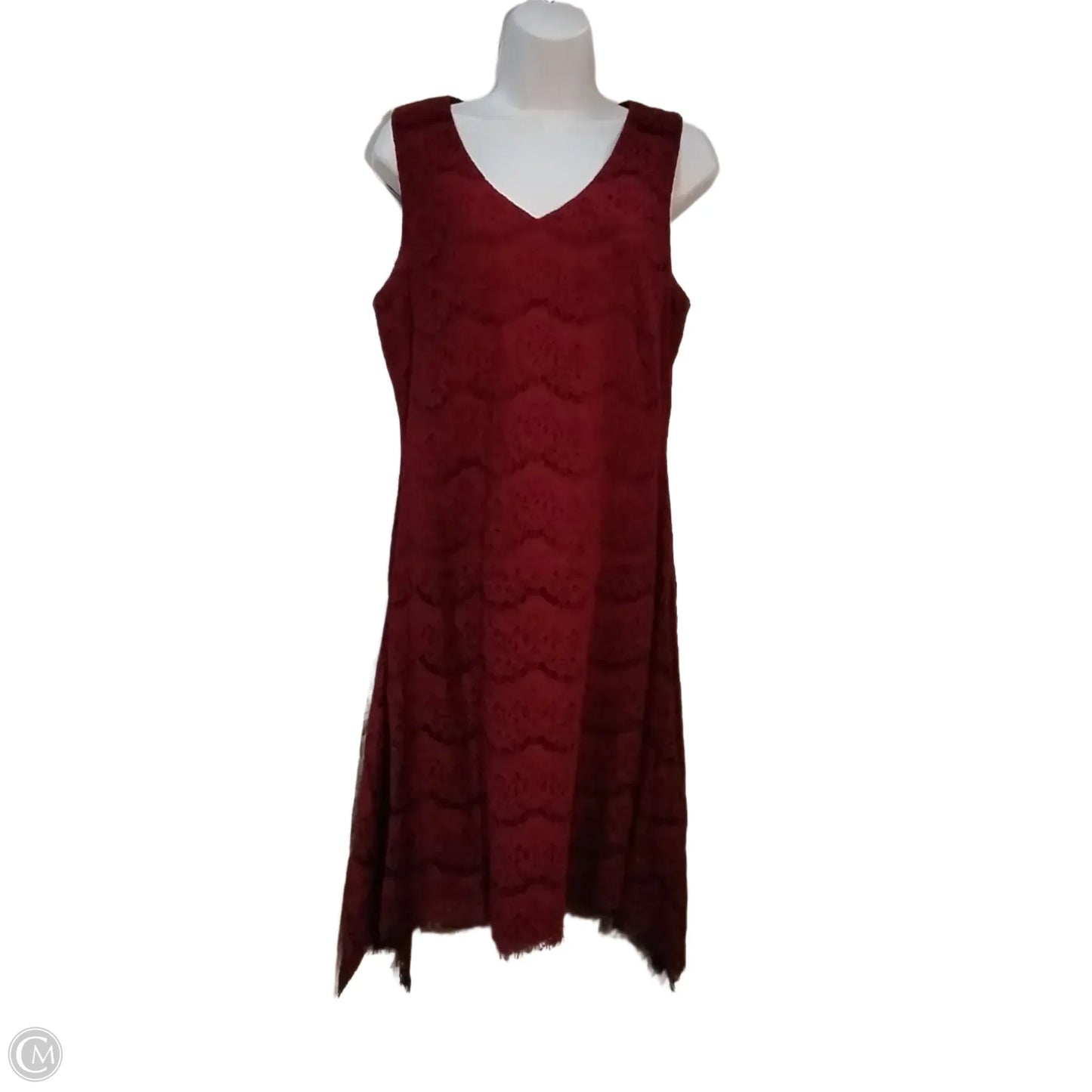 Dress Casual Short By Style And Company In Red, Size: 10