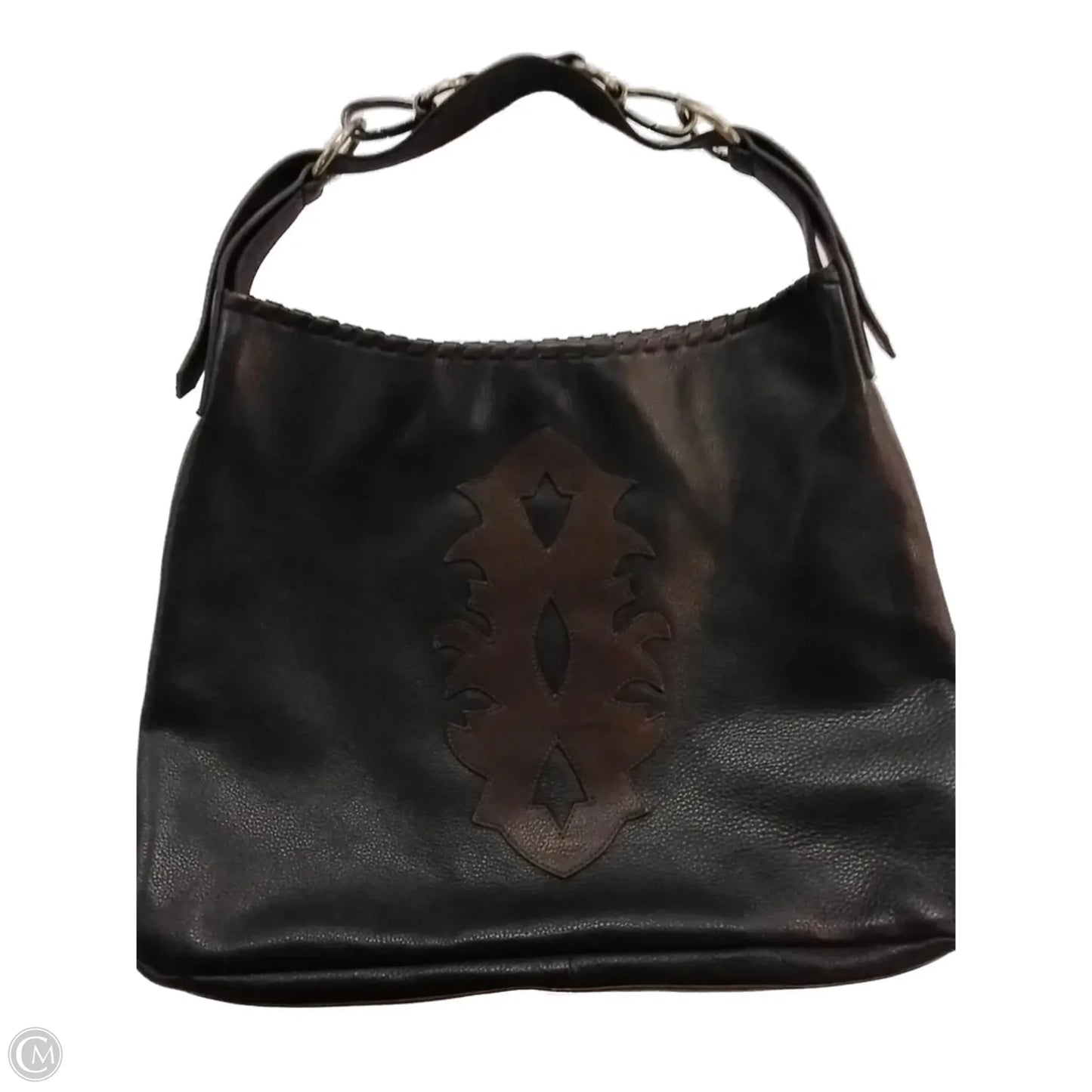 Handbag Leather By Cmc, Size: Large