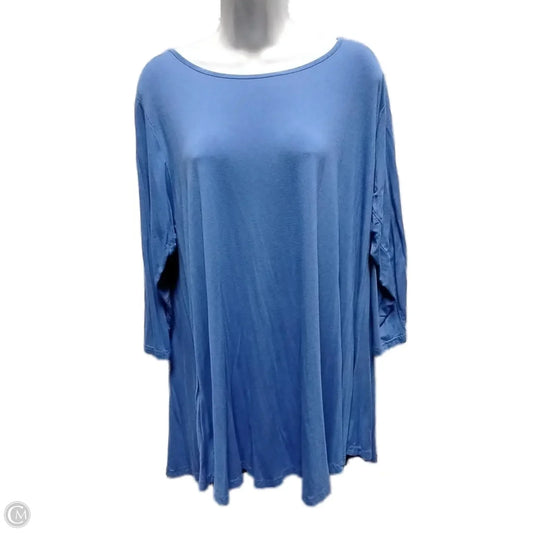 Top Long Sleeve By Clothes Mentor In Purple, Size: 2x