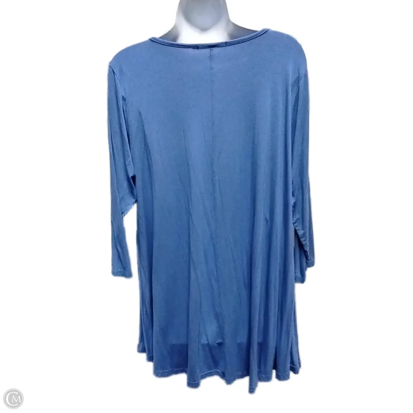 Top Long Sleeve By Clothes Mentor In Purple, Size: 2x