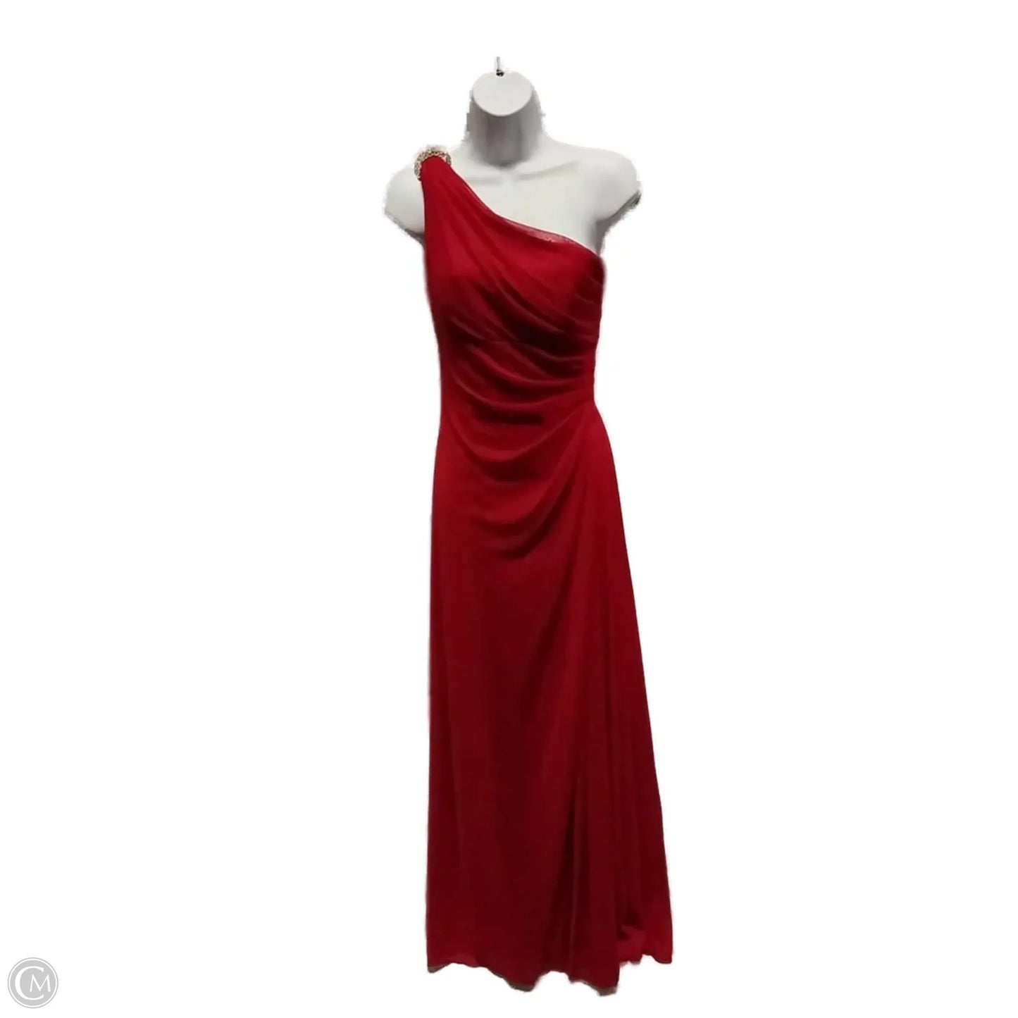 Dress Party Long By Alex In Red, Size: 8