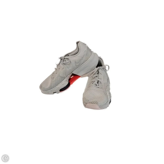 Shoes Athletic By Nike In Grey, Size: 8