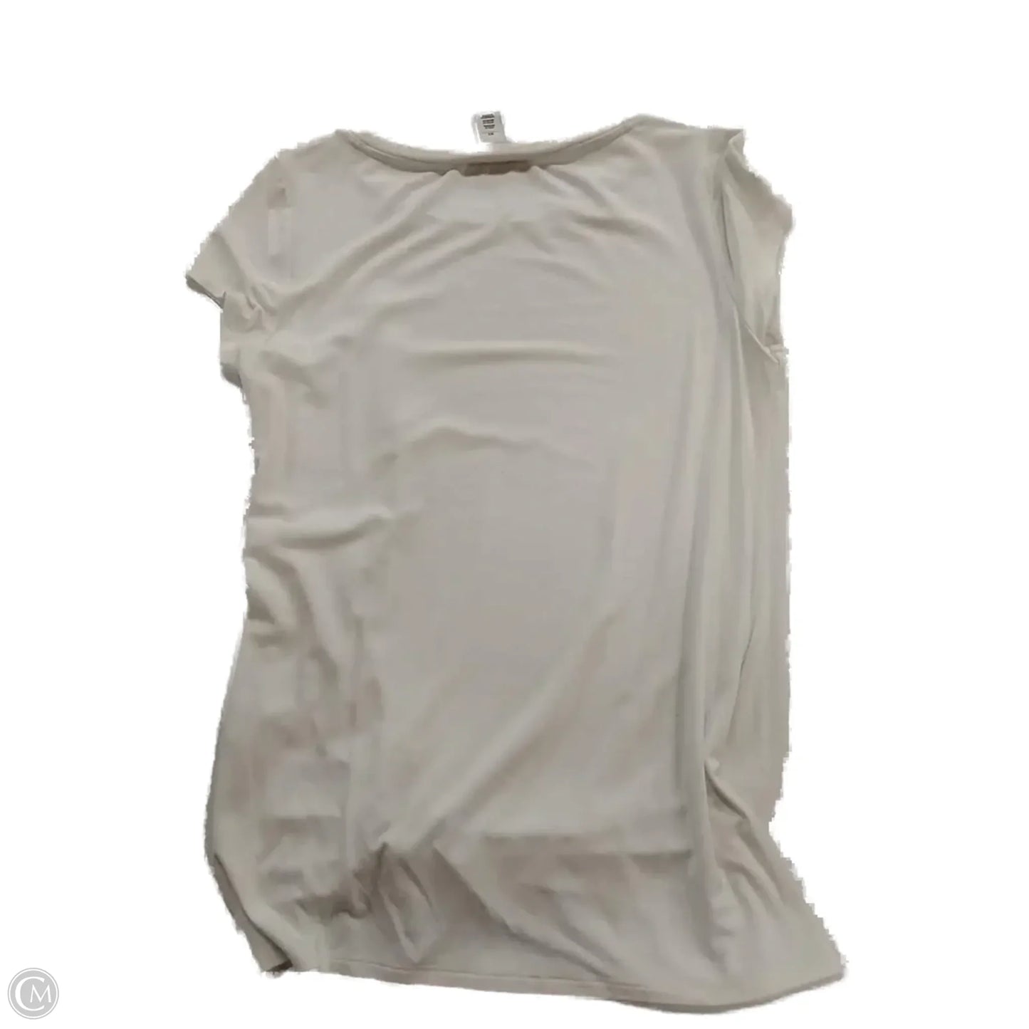 Top Short Sleeve By White House Black Market In White, Size: Xs