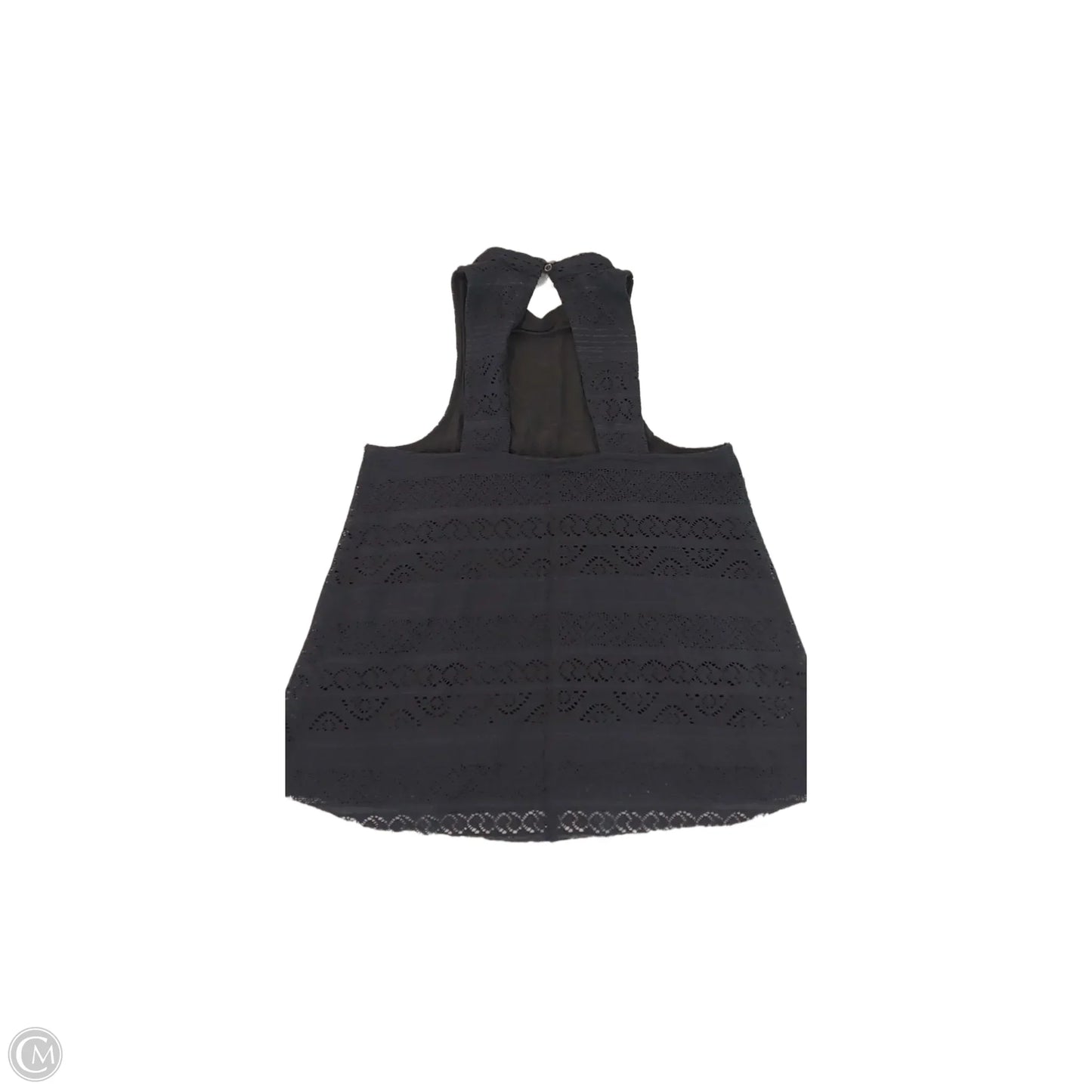 Blouse Sleeveless By Hollister In Grey, Size: S