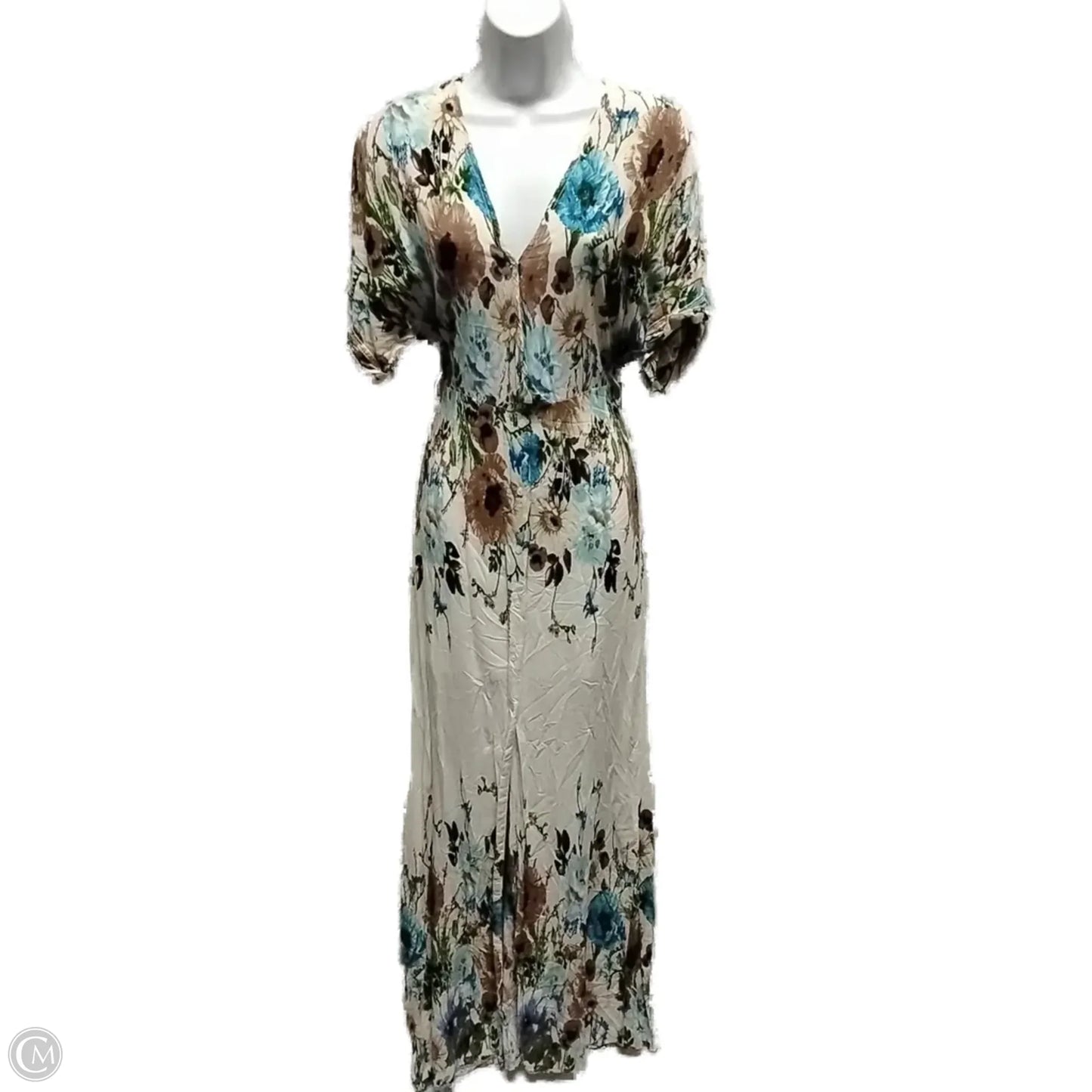 Dress Casual Maxi By Loveriche In Floral Print, Size: M