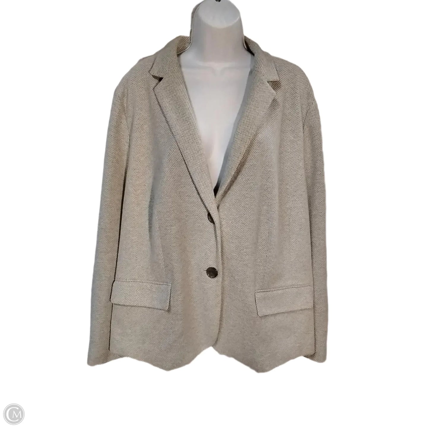 Blazer By Talbots In Grey, Size: 22
