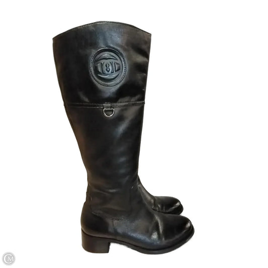 Boots Knee Flats By Etienne Aigner In Black, Size: 6.5