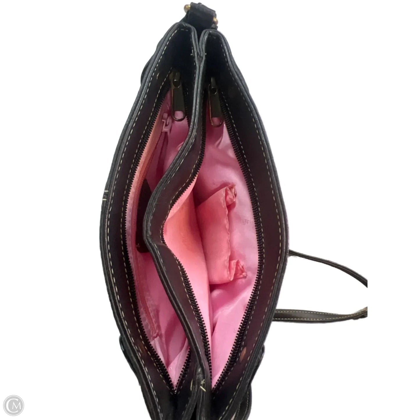 Crossbody Leather By Anuschka, Size: Small