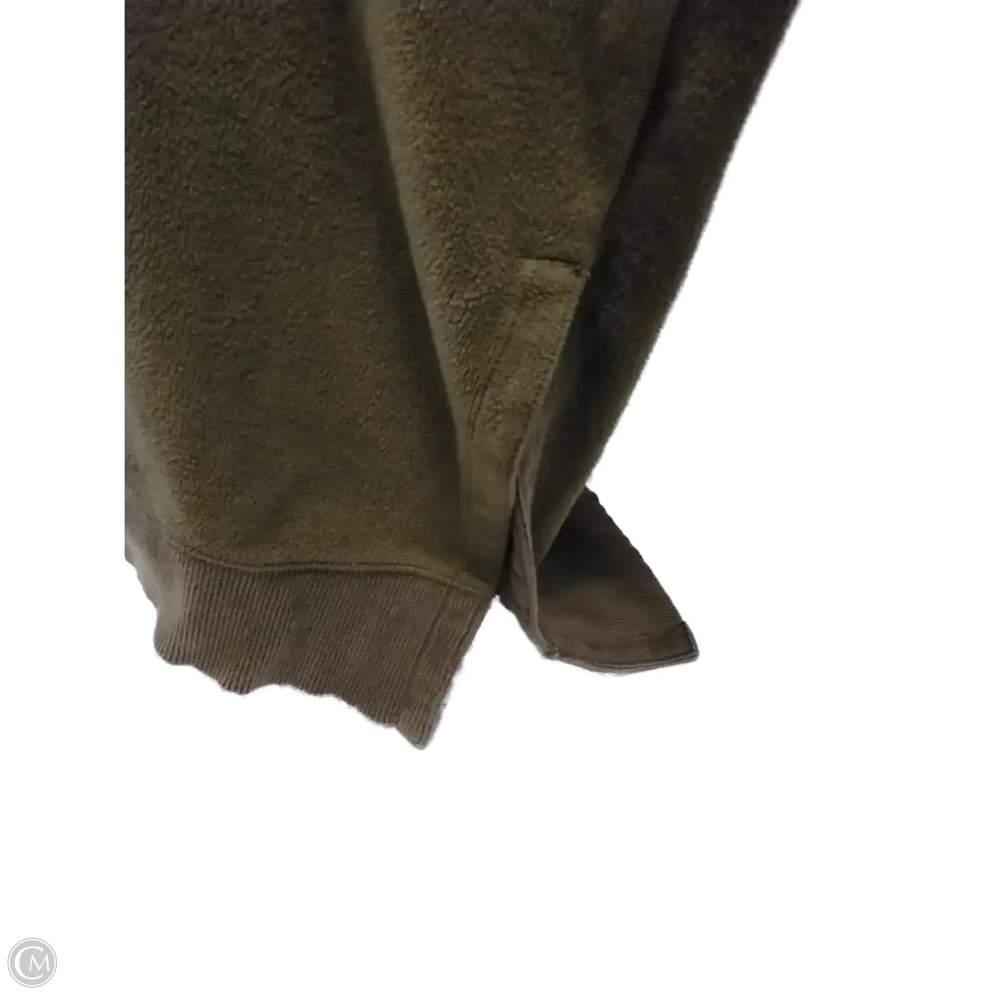 Sweatshirt Collar By Aerie In Green, Size: L