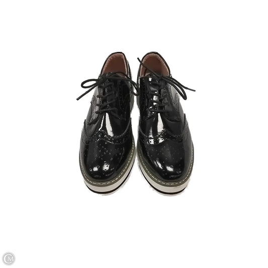 Shoes Heels Platform By Clothes Mentor In Black, Size: 10
