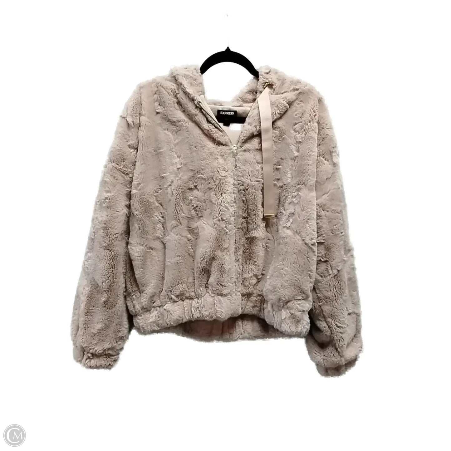 Coat Faux Fur & Sherpa By Express In Pink, Size: S
