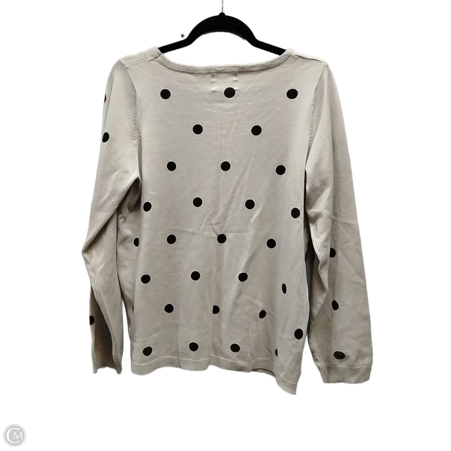 Sweater By Absolutely In Polkadot Pattern, Size: L