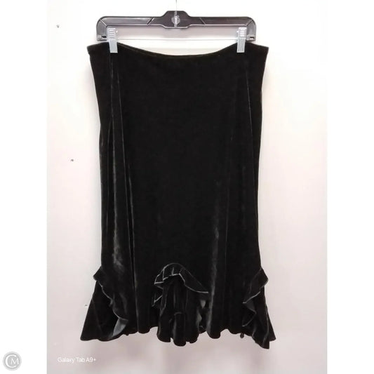Skirt Midi By Cato In Black, Size: M