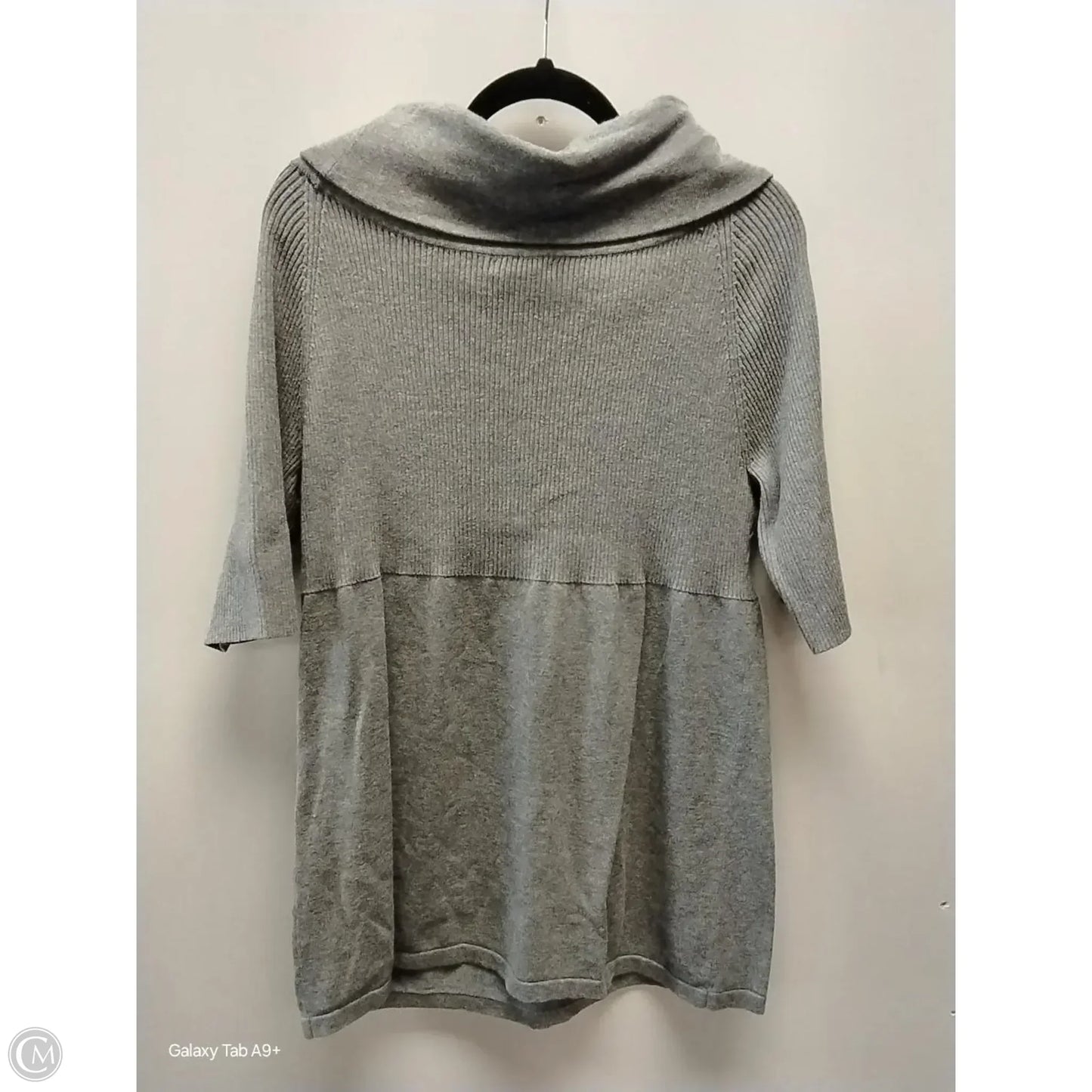 Dress Casual Midi By Hannah In Grey, Size: L