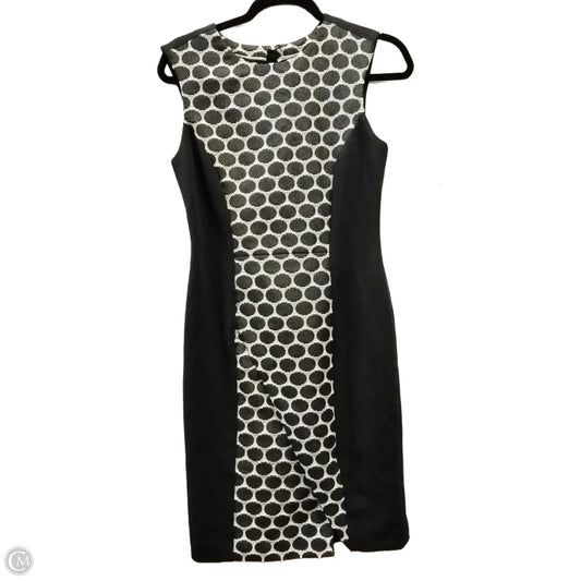 Dress Casual Midi By Clothes Mentor In Black, Size: 0