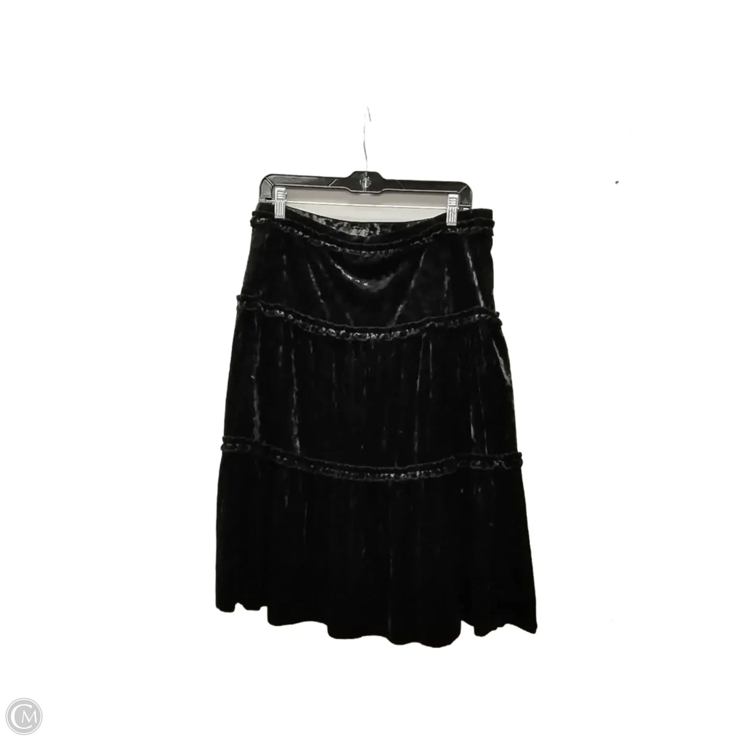 Skirt Midi By Dkny In Black, Size: L