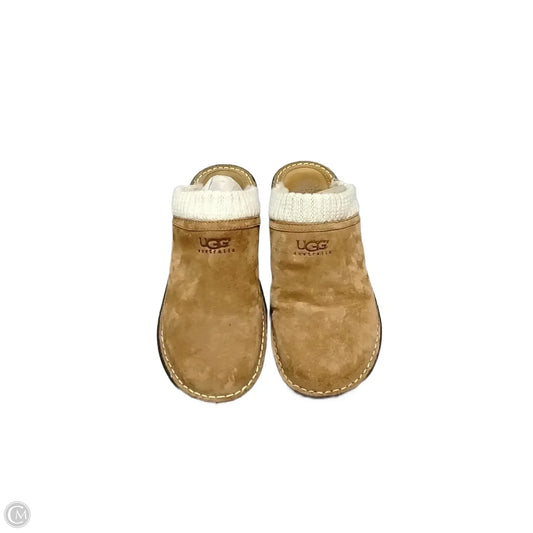 Shoes Designer By Ugg In Brown, Size: 9