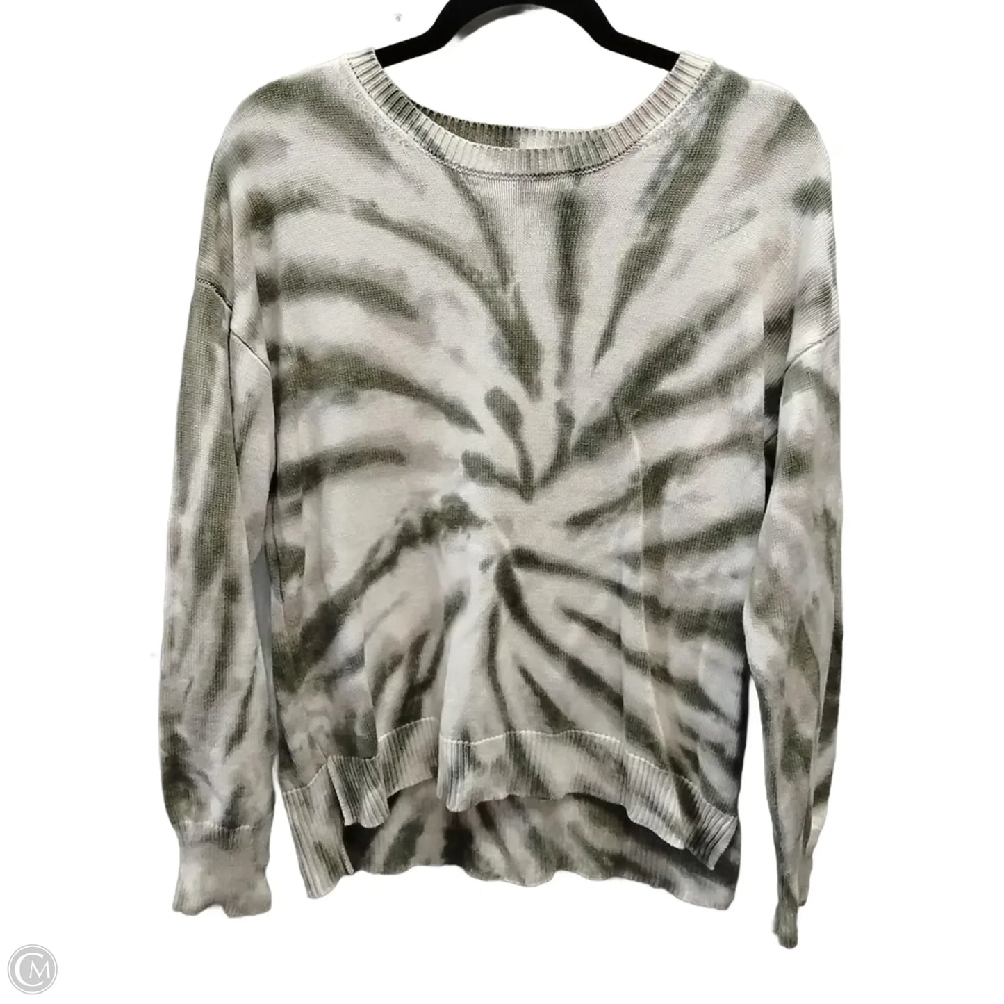 Sweater By Design History In Tie Dye Print, Size: L